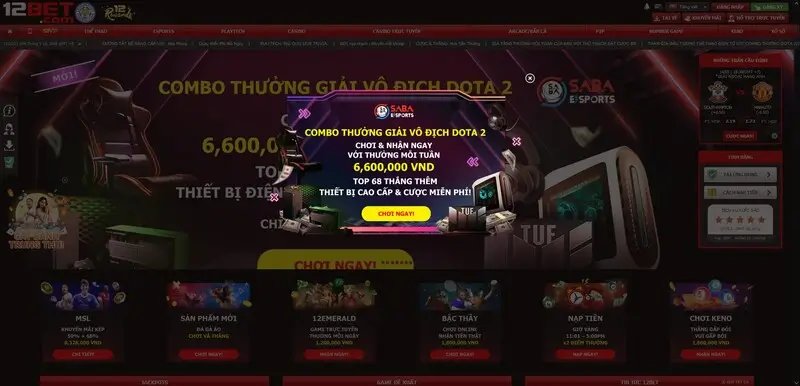 12bet luôn tổ chức những sự kiện, khuyến mãi đặc sắc